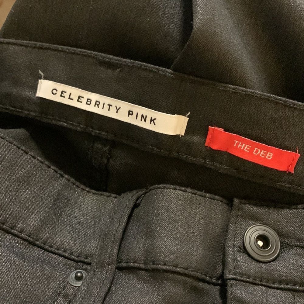Celebrity Pink. Black, stretchy pants. Size 11. Used, great condition. - Picture 7 of 9